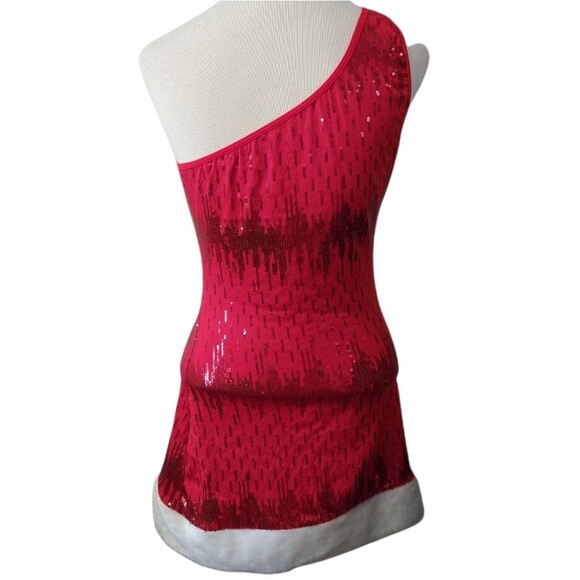 Leg Avenue Ms Sexy in Sequins Holiday Christmas Costume Mrs Claus Holiday - Picture 5 of 12